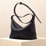 Trendy Leather Shoulder Bag, Top Layer Full Grain Cowhide Leather