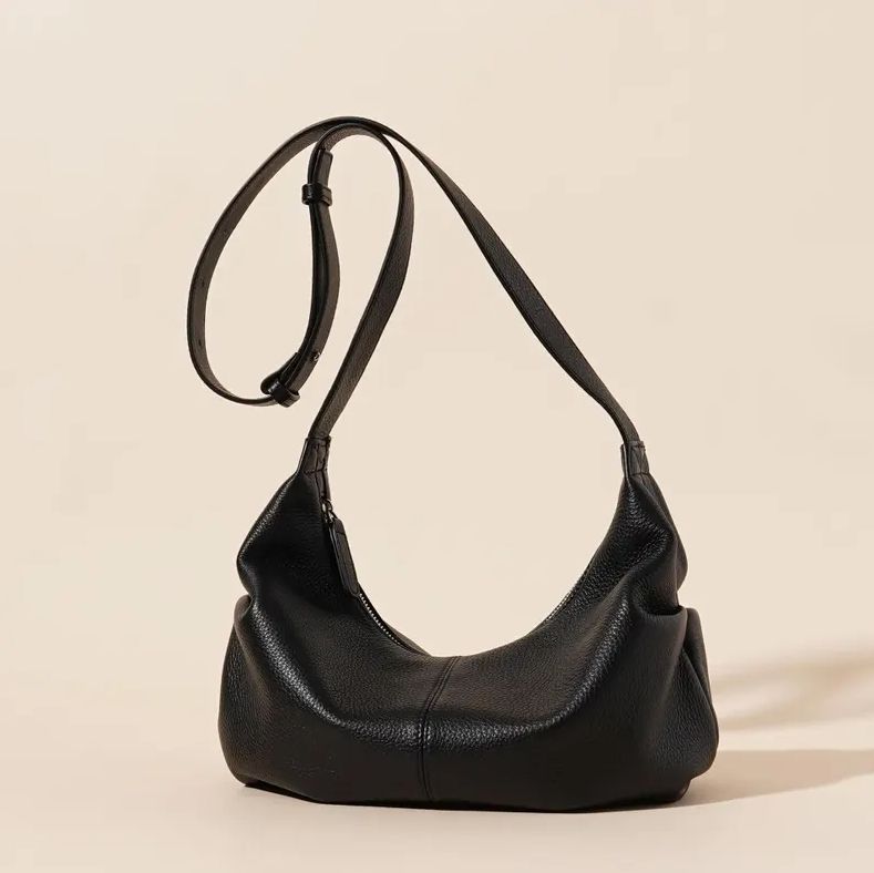 Handmade genuine leather tote bag